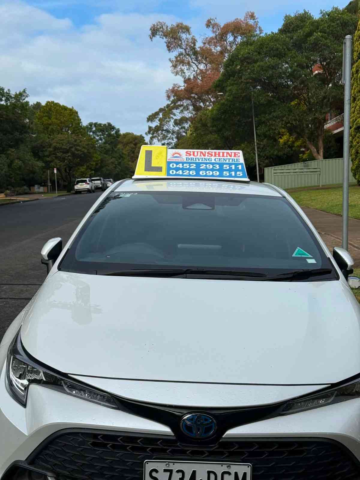 Driving test preparation lesson